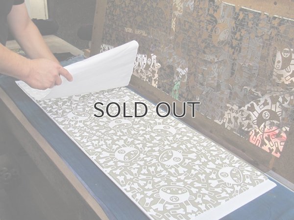 画像9: 【浅葱／暴れ熨斗風ねぎ】ふっかちゃん手ぬぐい