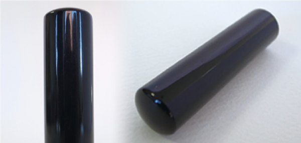 画像3: 【黒水牛】手仕上げ彫刻はんこ