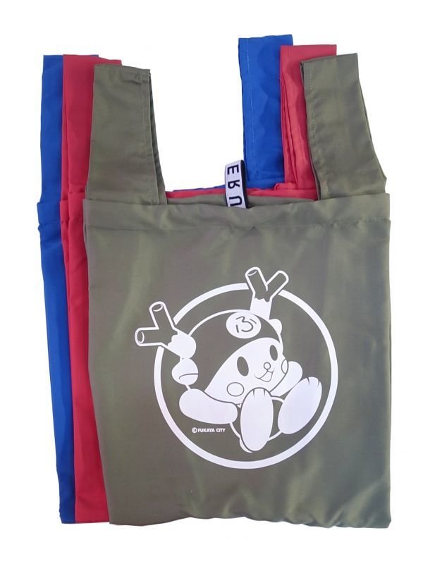 画像3: ふっかちゃん巾着2WAYショッピングバッグ