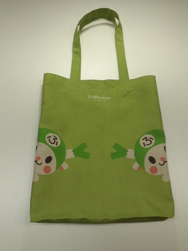 画像12: 【裏地付】ふっかちゃんパステルカラートートバッグ ／全４色