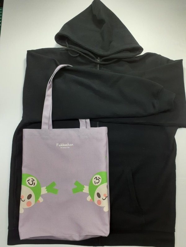 画像10: 【裏地付】ふっかちゃんパステルカラートートバッグ ／全４色