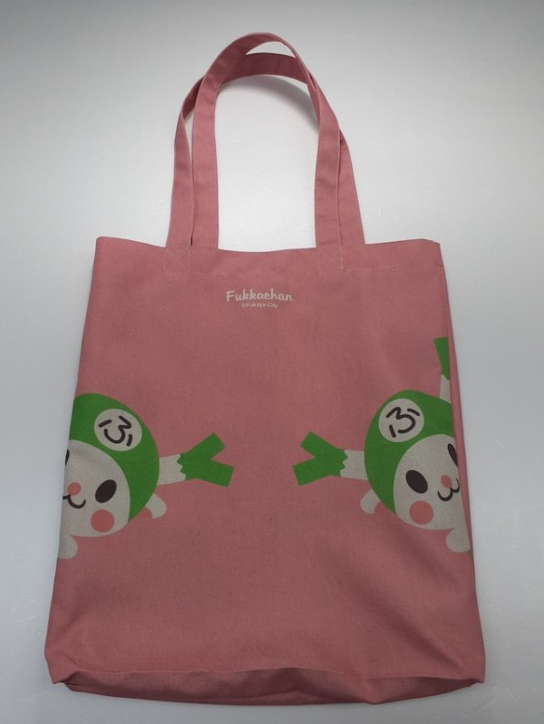 画像4: 【裏地付】ふっかちゃんパステルカラートートバッグ ／全４色