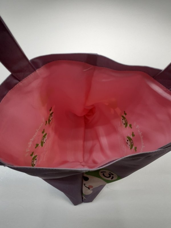 画像9: 【裏地付】ふっかちゃんパステルカラートートバッグ ／全４色