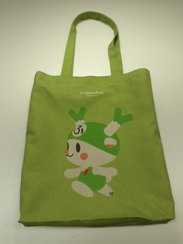 画像11: 【裏地付】ふっかちゃんパステルカラートートバッグ ／全４色