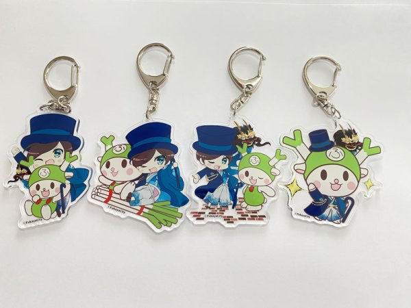 画像2: 【アクリルキーホルダー】ふっかちゃんと深谷栄一／全4絵柄