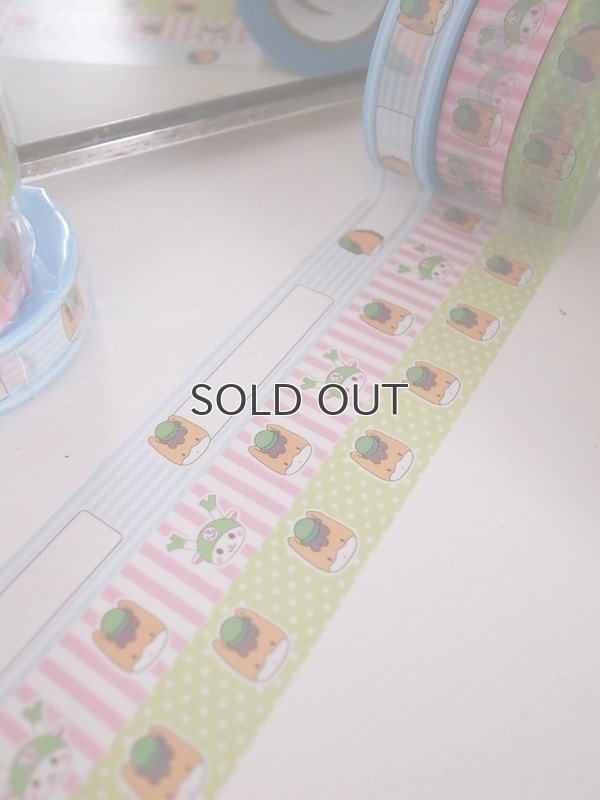 画像3: ぐんまちゃんマスキングテープ／グリーン