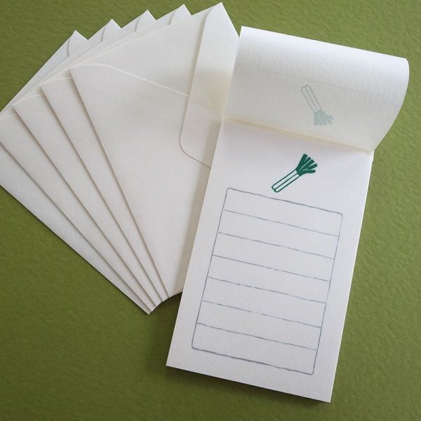 画像5: 【限定】そえぶみ箋／深谷ねぎ／古川紙工