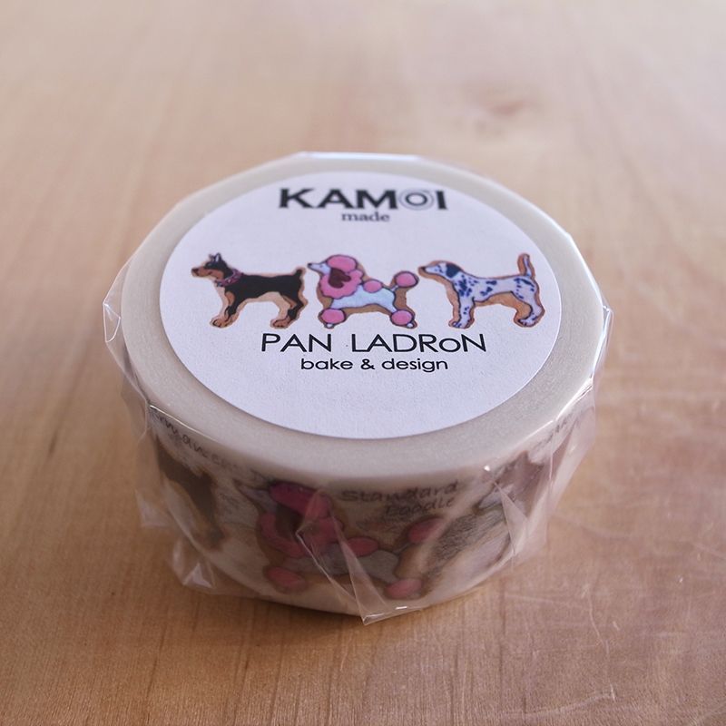 PAN LADRoNマスキングテープ／icingcookies L dog