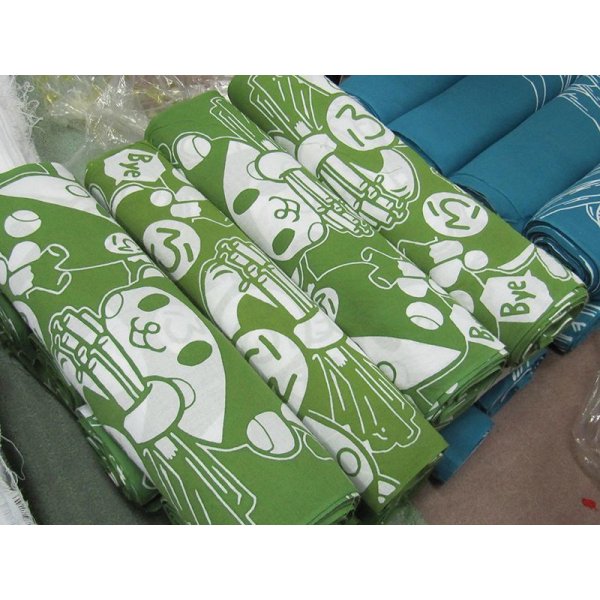 画像8: 【橙】ふっかちゃん本染め手ぬぐい (8)