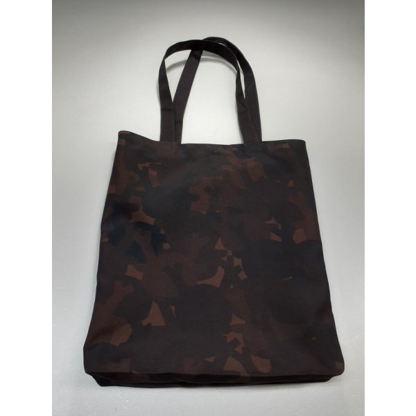 画像3: 【裏地付】ふっかちゃん迷彩柄シルエットトートバッグ ／全４色 (3)