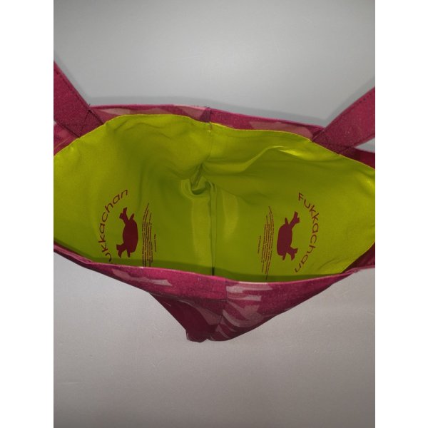 画像9: 【裏地付】ふっかちゃん迷彩柄シルエットトートバッグ ／全４色 (9)