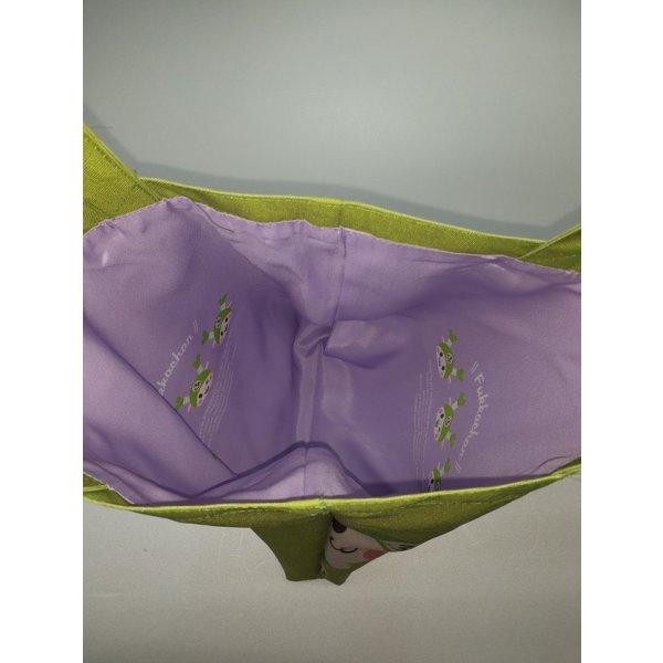 画像13: 【裏地付】ふっかちゃんパステルカラートートバッグ ／全４色 (13)