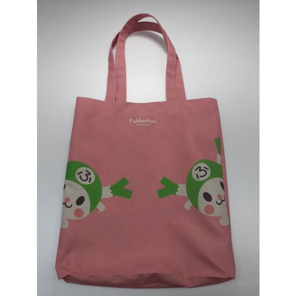 画像4: 【裏地付】ふっかちゃんパステルカラートートバッグ ／全４色 (4)