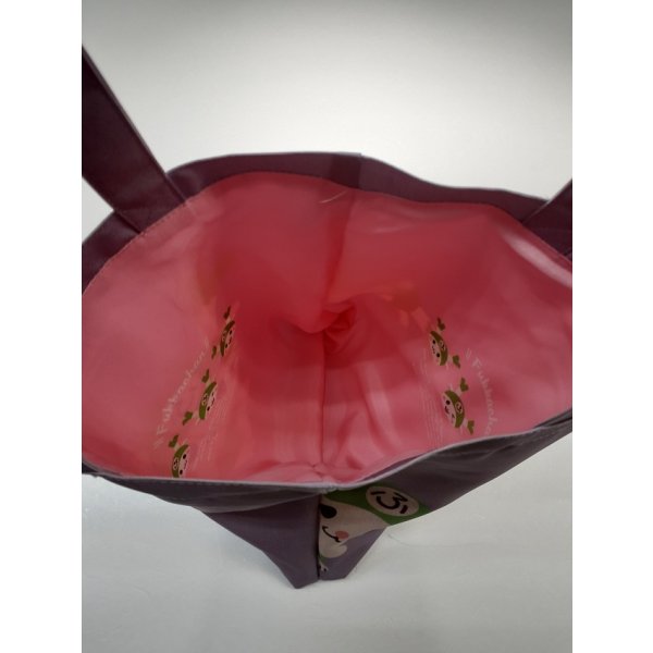 画像9: 【裏地付】ふっかちゃんパステルカラートートバッグ ／全４色 (9)