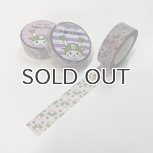 画像: 【新色】ふっかちゃんマスキングテープ／パターン・ピンク