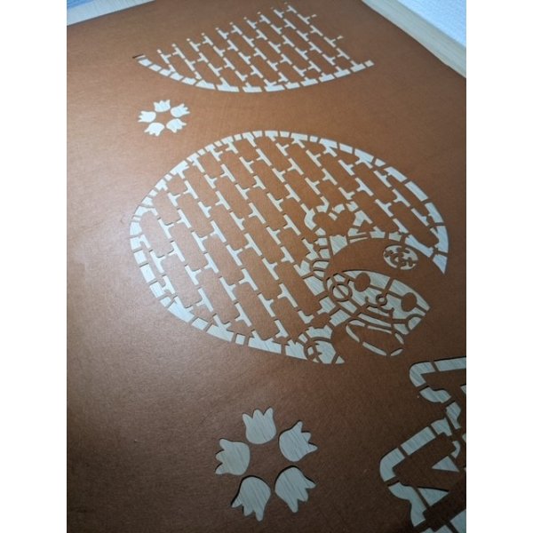 画像7: 【2022新柄／２色色分け】ふっかちゃん本染め手ぬぐい (7)