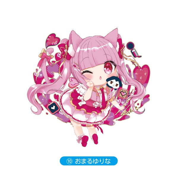画像1: 【しょうがファミリーアクキーNo.10】おまるゆりな (1)