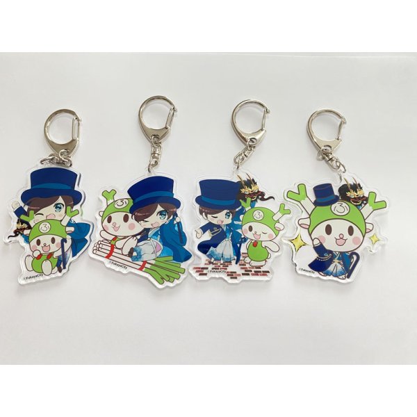 画像2: 【アクリルキーホルダー】ふっかちゃんと深谷栄一／全4絵柄 (2)